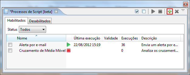 Criando um Processo