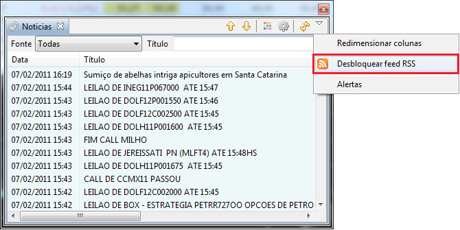 Notícias_imagem desbloquear feed rss