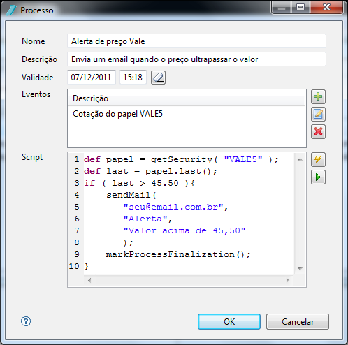 Scripts de indicadores_imagem janela processo