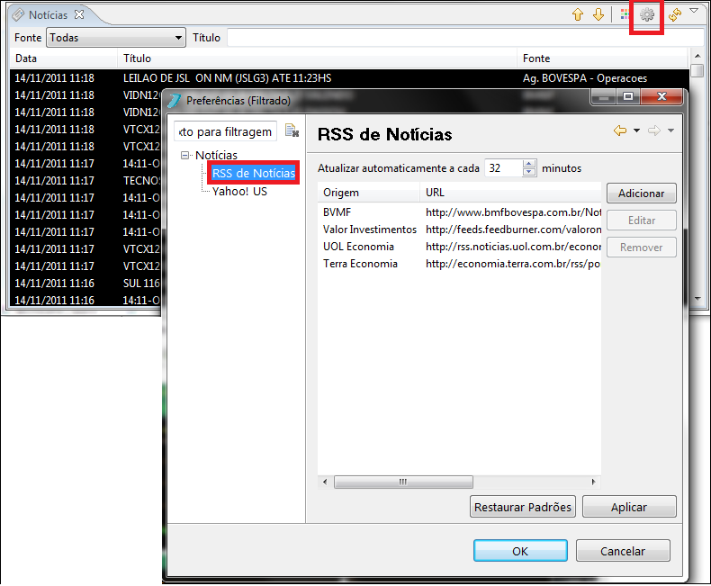 Notícias_imagem adicionando rss