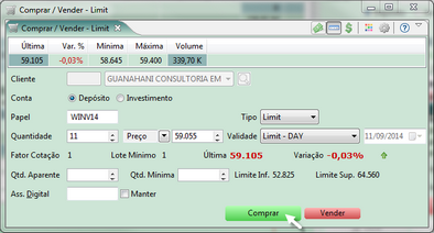 Clique para aumentar/diminuir