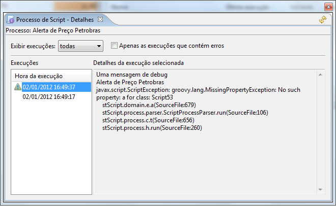Scripts de indicadores_imagem janela processo de script detalhes
